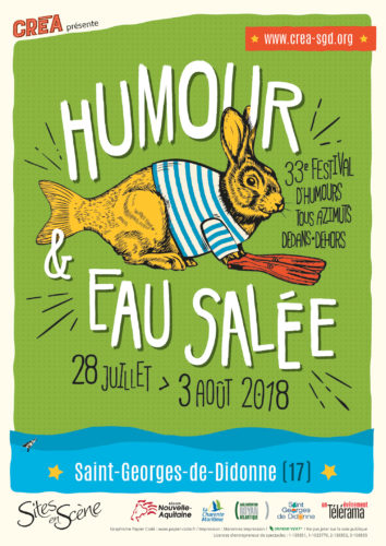 Visuel Humour et Eau Salée