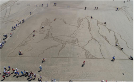 2d Championnat du Monde
d’Alpinisme horizontal sur plage