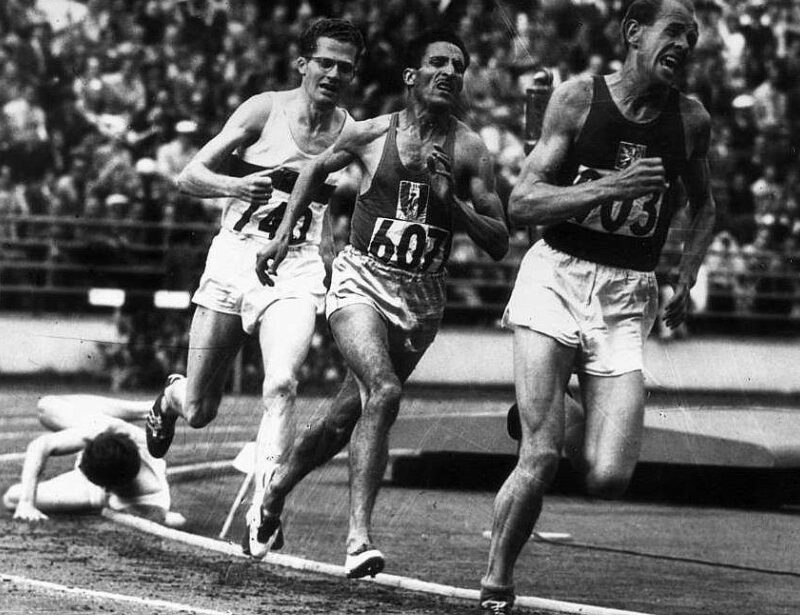 Mimoun et Zatopek