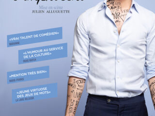 Affiche du spectacle Les Mots s’improsent – Félix Radu
