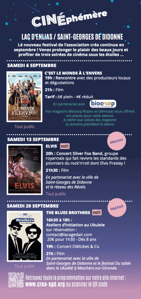 cinéphémère plein air cinéma
