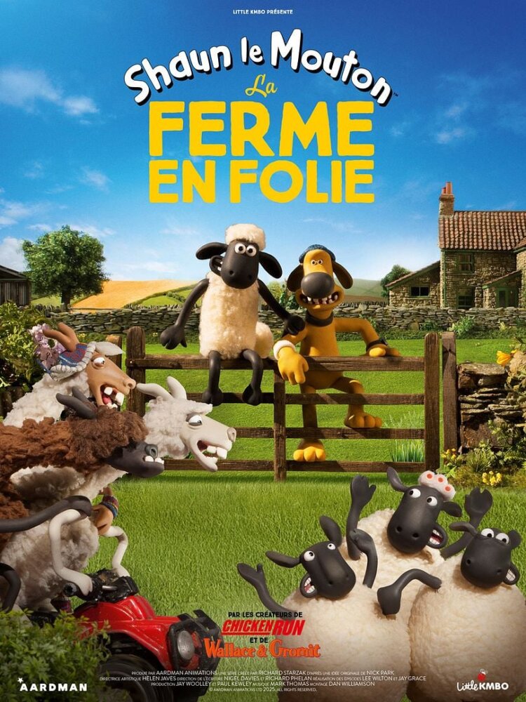 Affiche Shaun le Mouton : la ferme en folie