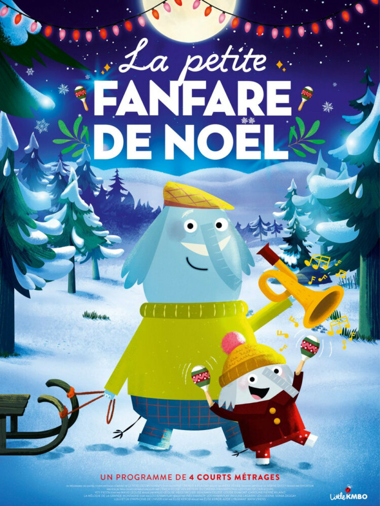 Affiche La Petite fanfare de Noël