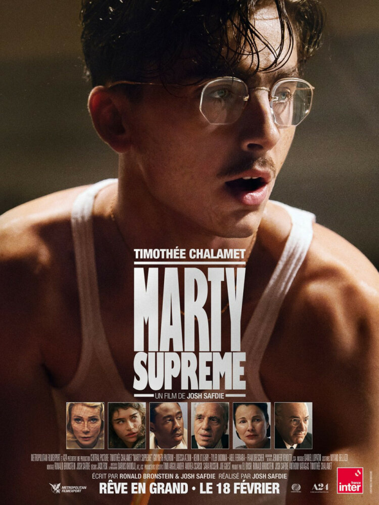 Affiche Marty Supreme