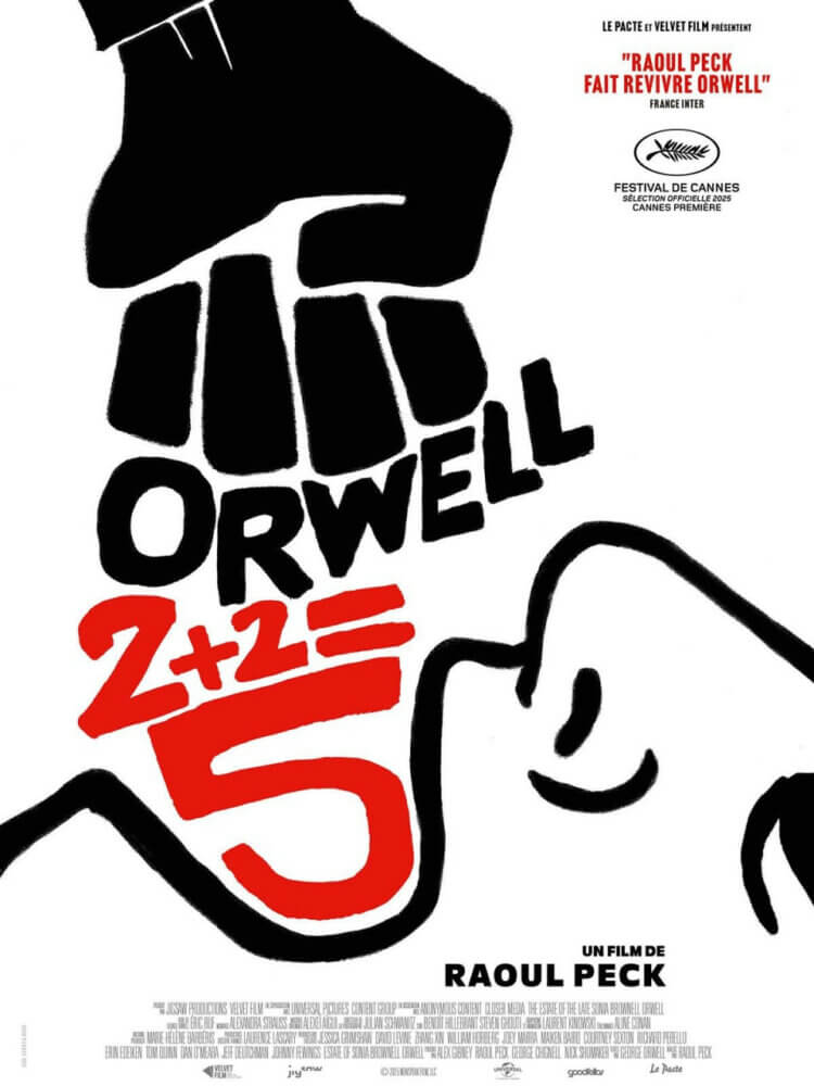 Affiche Orwell: 2+2=5