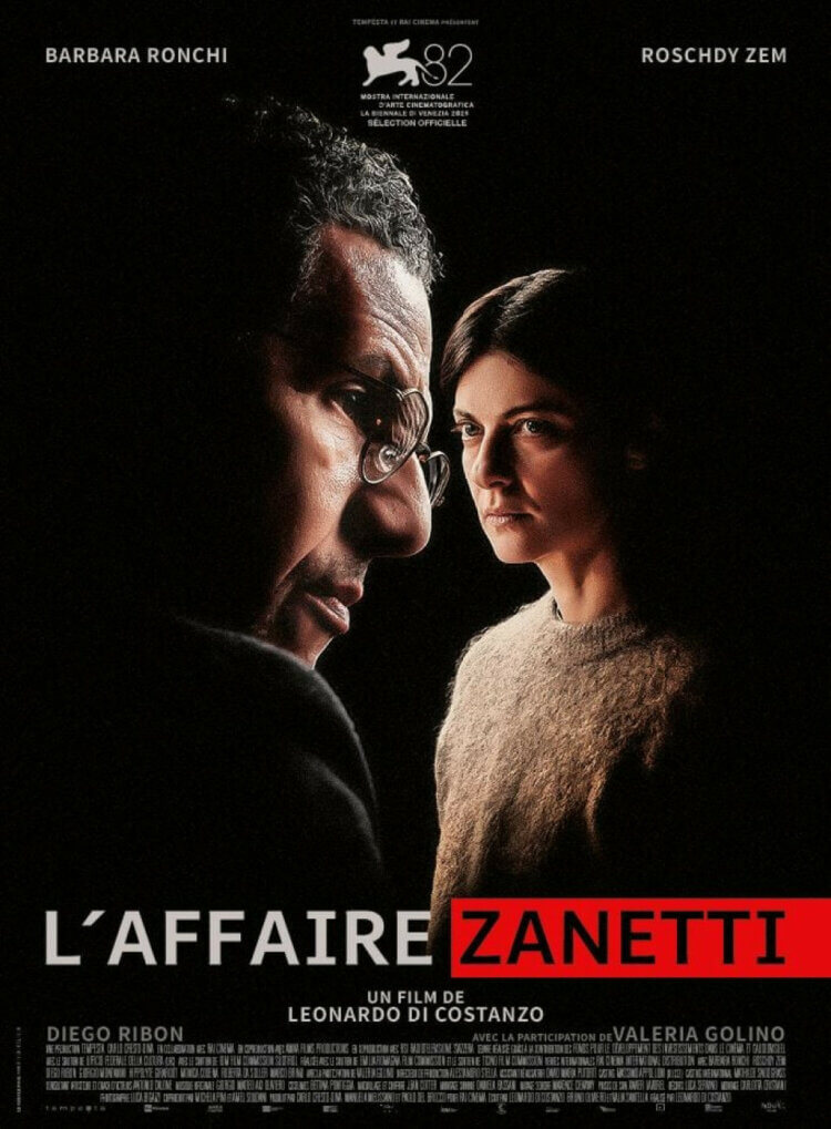 Affiche L&rsquo;Affaire Zanetti