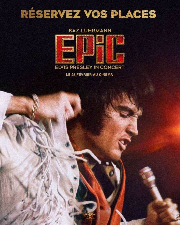 Affiche EPiC: Elvis Presley in Concert