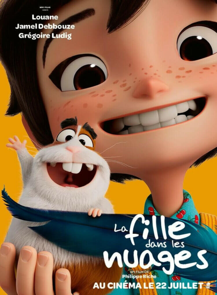 Affiche La Fille dans les nuages