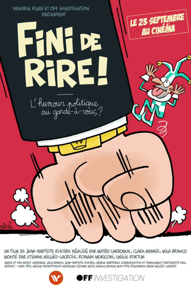 Affiche Fini de rire ! L&rsquo;humour politique au garde-à-vous ?