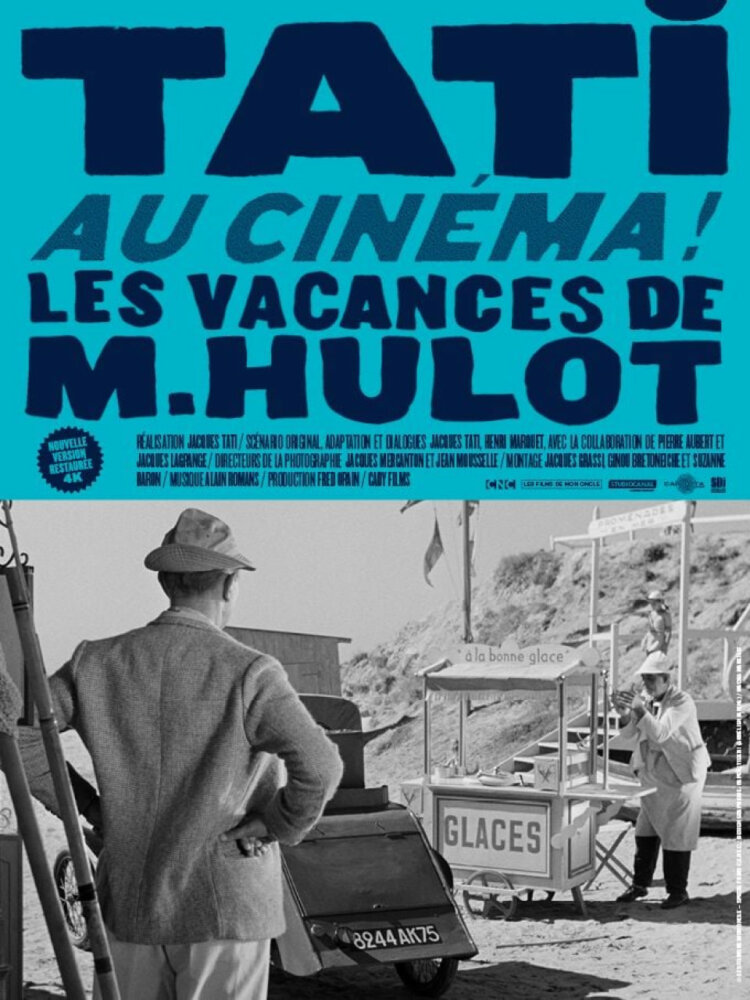 Affiche Les Vacances de Mr Hulot
